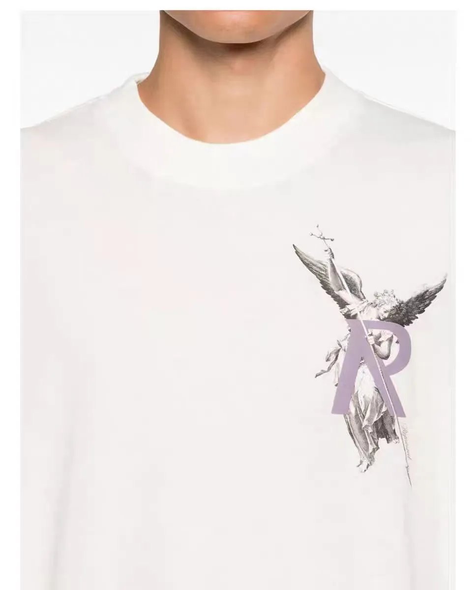 Represent Angel R Logo White T-Shirt - 12