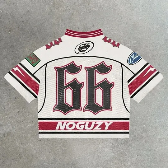 NGZ Sport Team 53 Racing Jersey Black-Red-White - 39