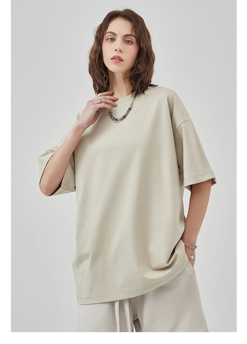 Arte Artie Master 385G Pure Cotton Oversized T-Shirt Dark Gray T-Shirts - 41