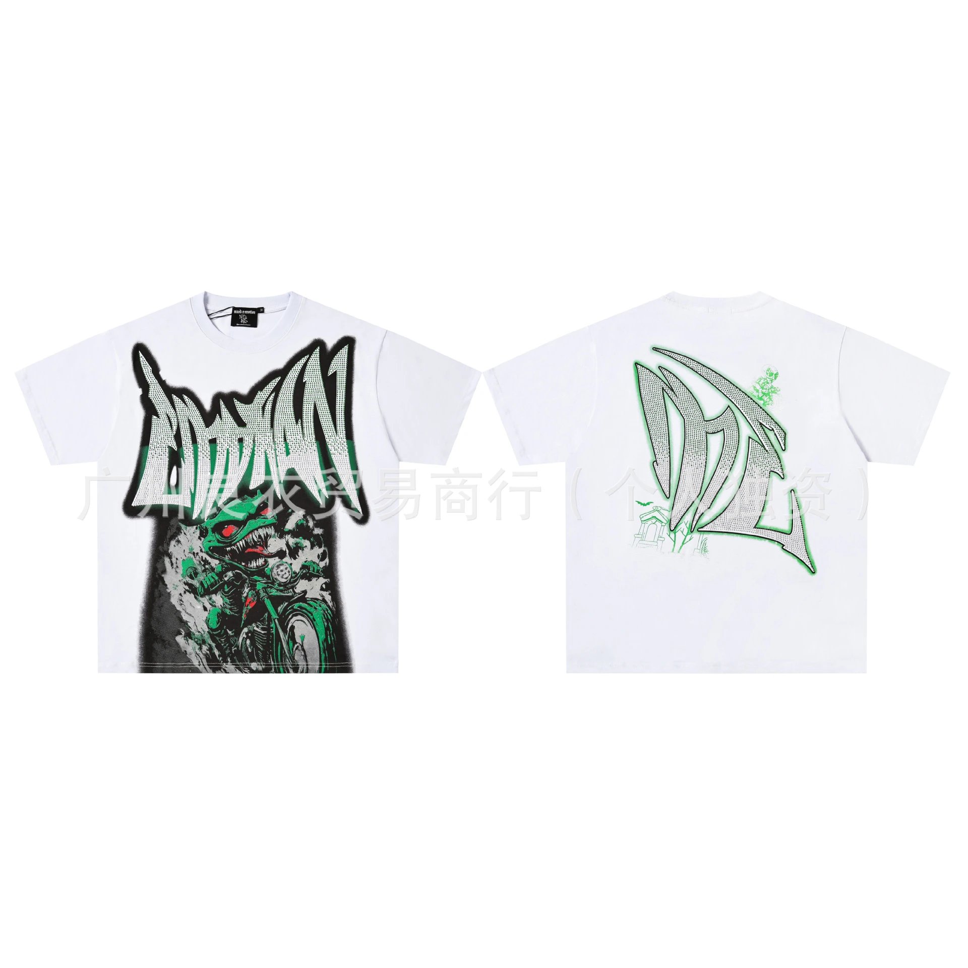 Design Angel Jet Ski Black T-Shirt - 3