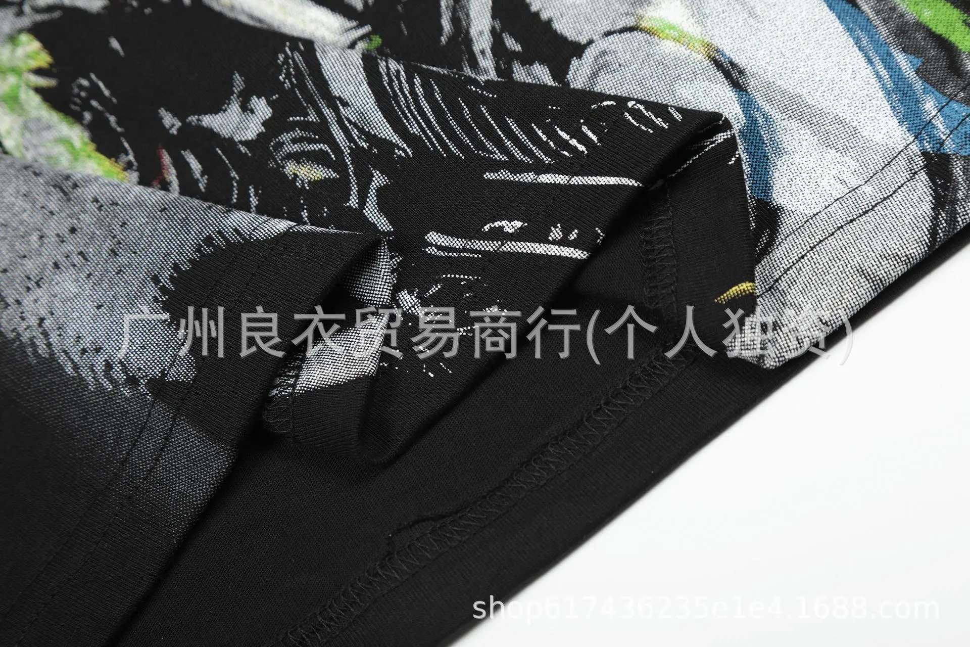 Design Mixed Emotion Graphic Print Studded T-Shirt White T-Shirts - 4