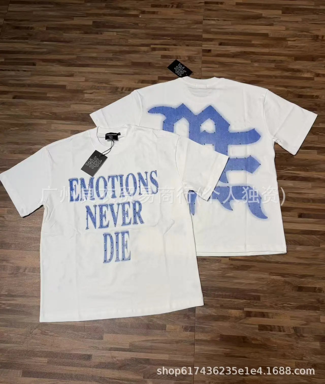 E8125 White Blue