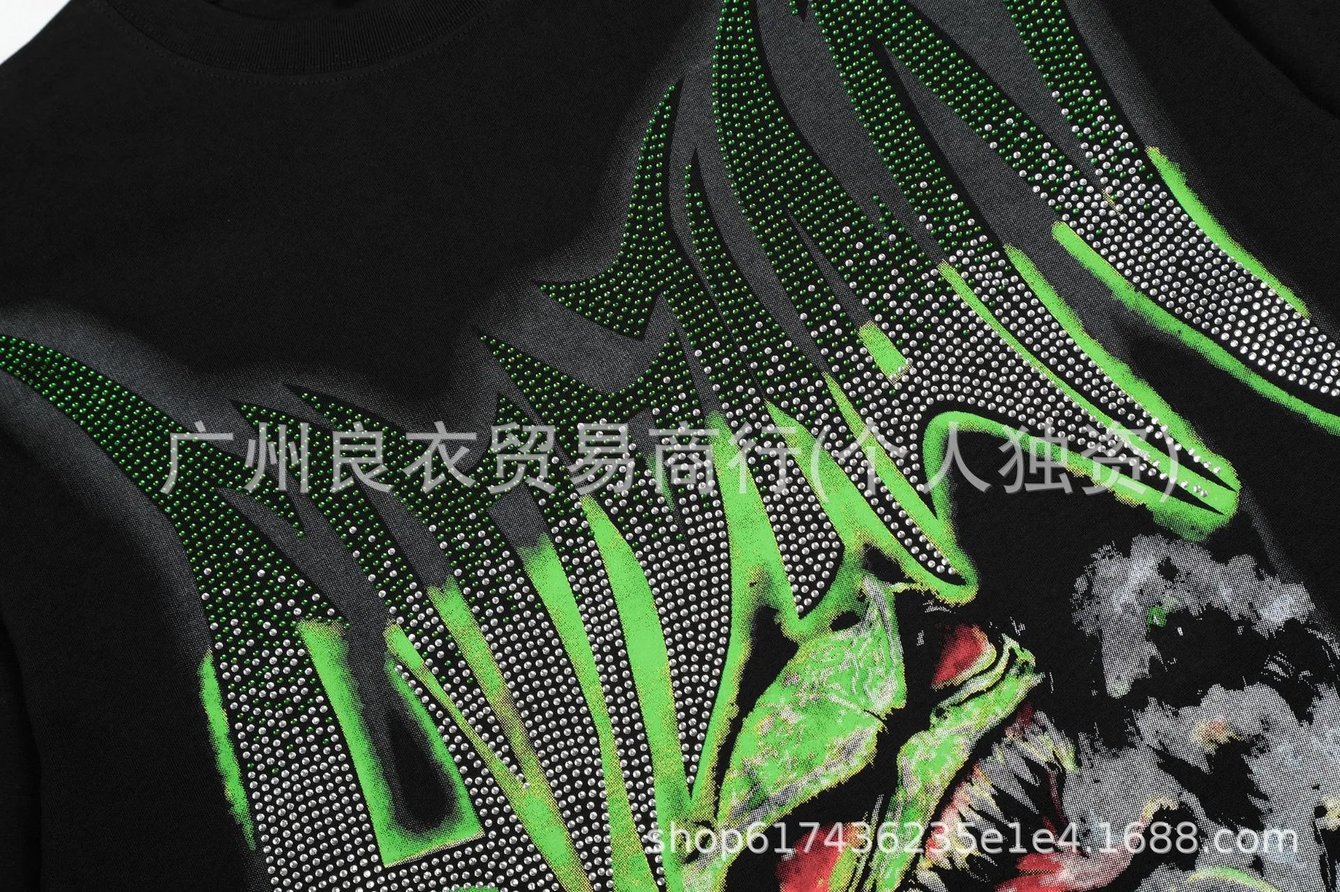 Design Mixed Emotion Graphic Print Studded T-Shirt White T-Shirts - 14