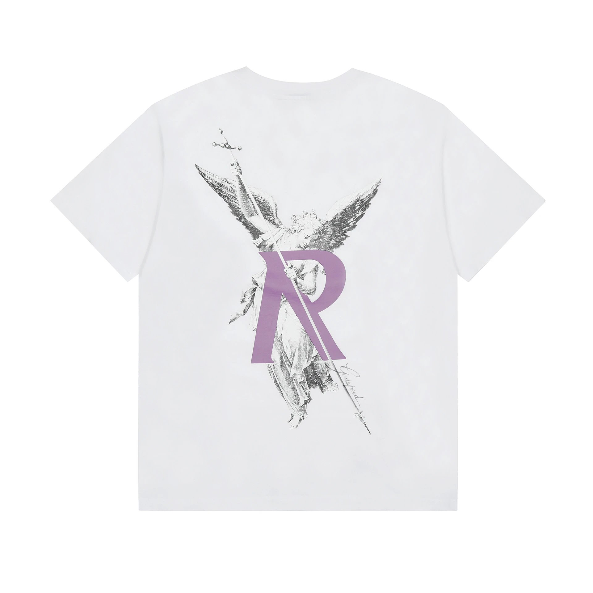 Represent Angel R Logo White T-Shirt - 17