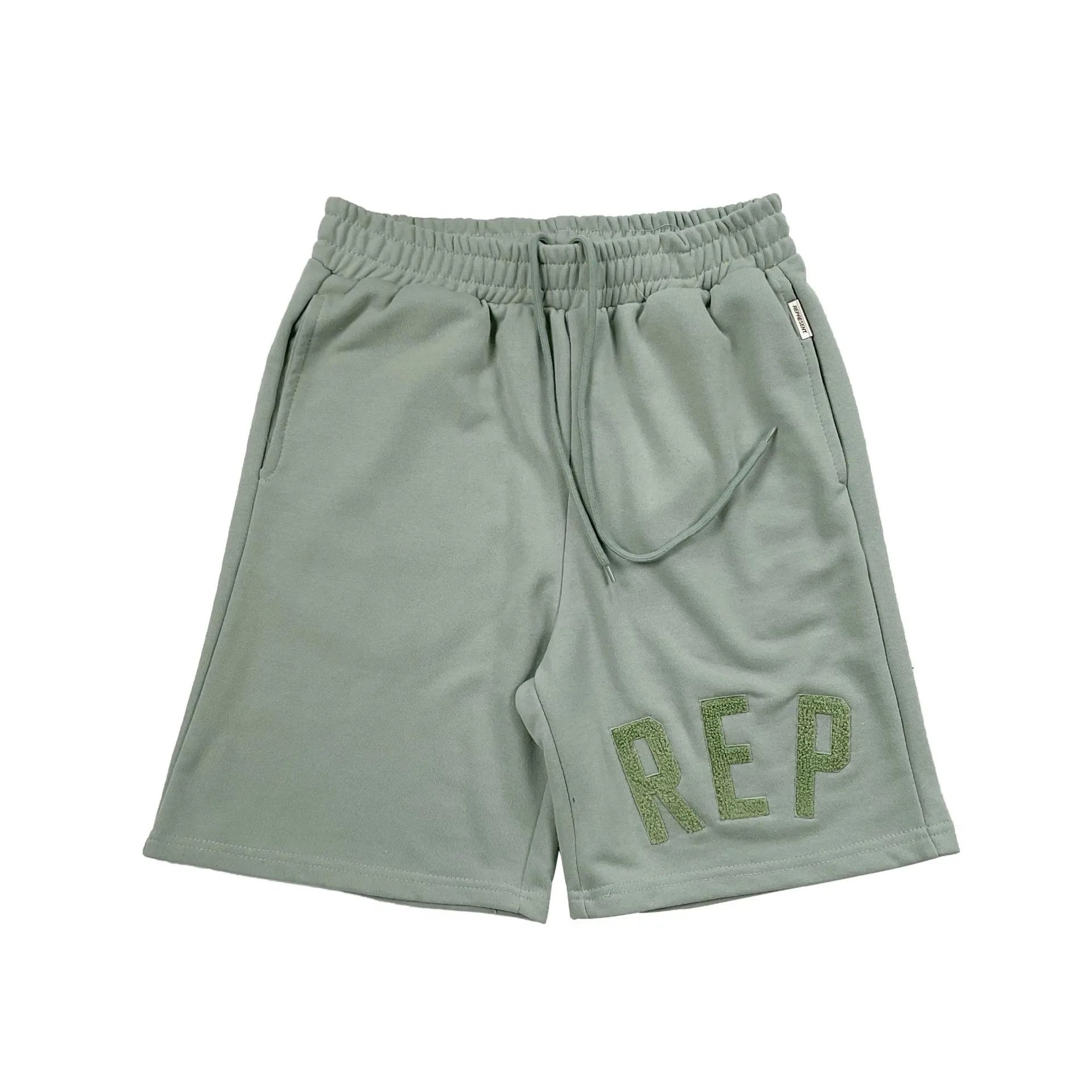 Represent REP Logo Shorts Sage Green - 34