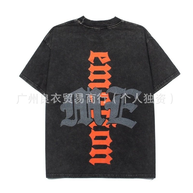 Design Emotion Graphic Print Distressed Black T-Shirt T-Shirts - 12