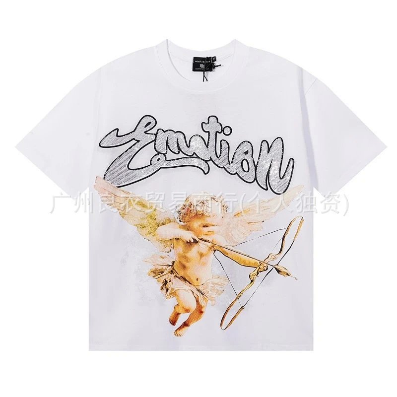 Emotion Graphic Print White T-Shirt T-Shirts