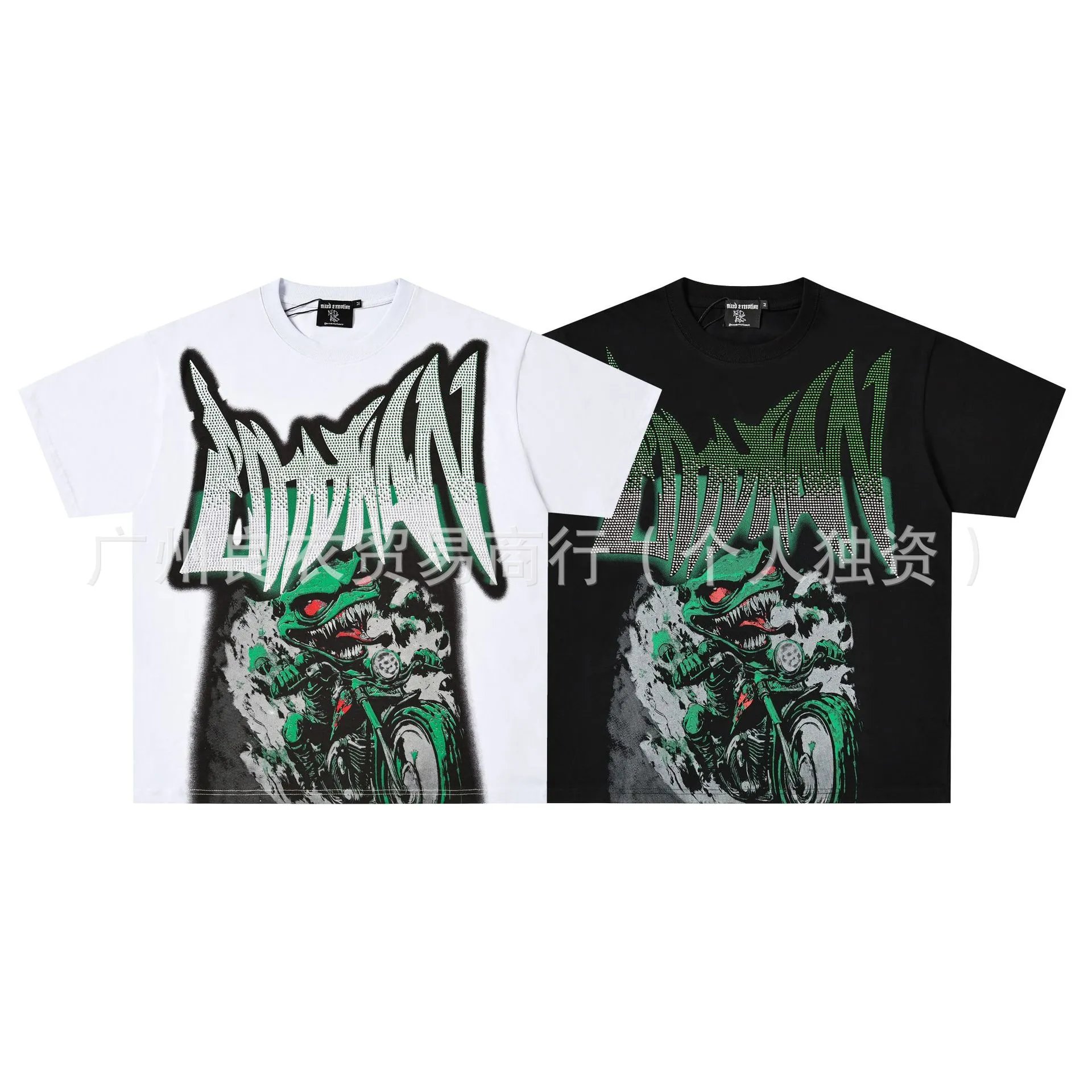 Design Angel Jet Ski Black T-Shirt - 21