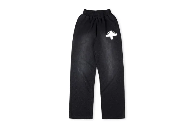 Vertabrae Trousers Elastic-Waist Graphic-Print Sweatpants product detail image 13