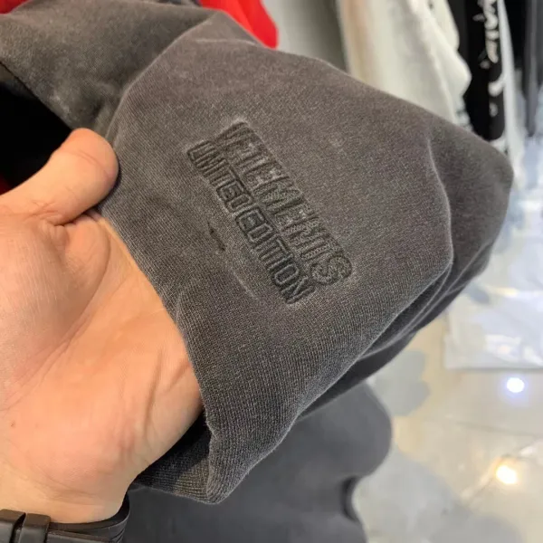 Design 'I'm Not Doing Shit Today' Distressed Black Hoodie - 62