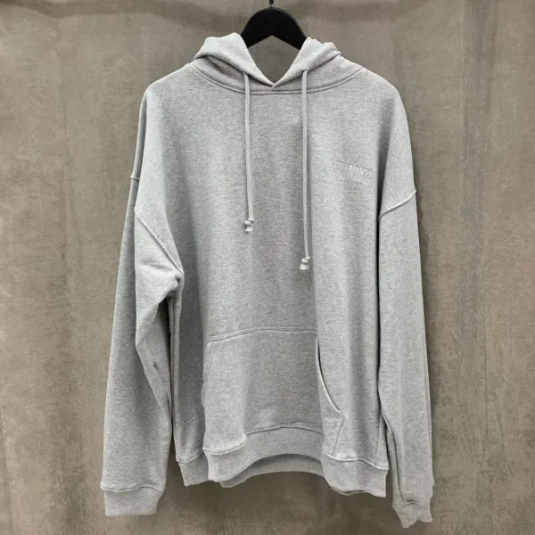 Design 'I'm Not Doing Shit Today' Distressed Black Hoodie - 87