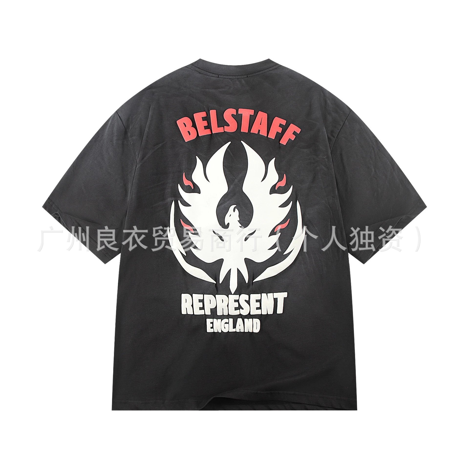 Represent Belstaff Phoenix Black T-Shirt - 5