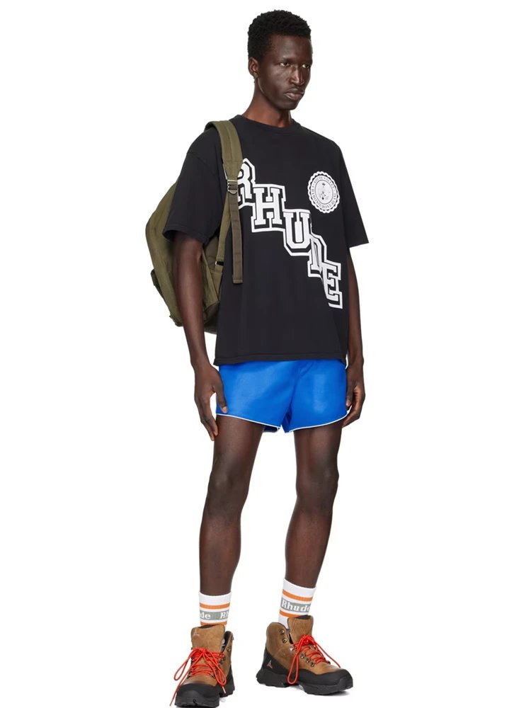 Rhude RHUDE Logo Oversized T-Shirt Off-White - 6