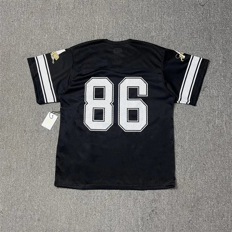 Design Checkerboard Print Soccer Jersey Peach - 12