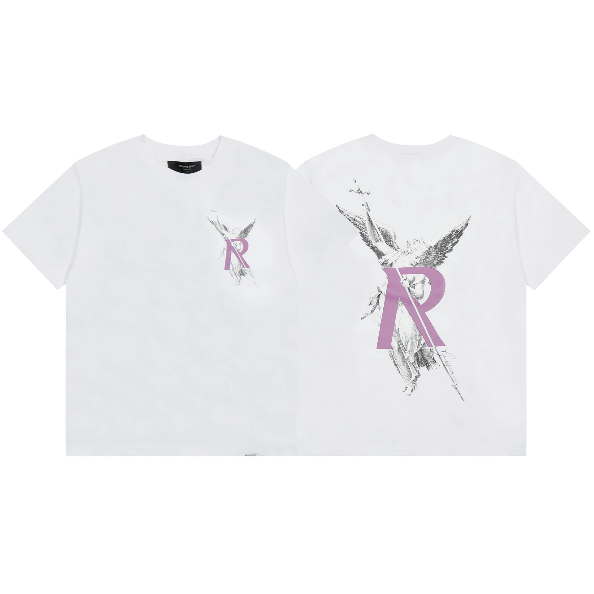 Represent Angel R Logo White T-Shirt - 15