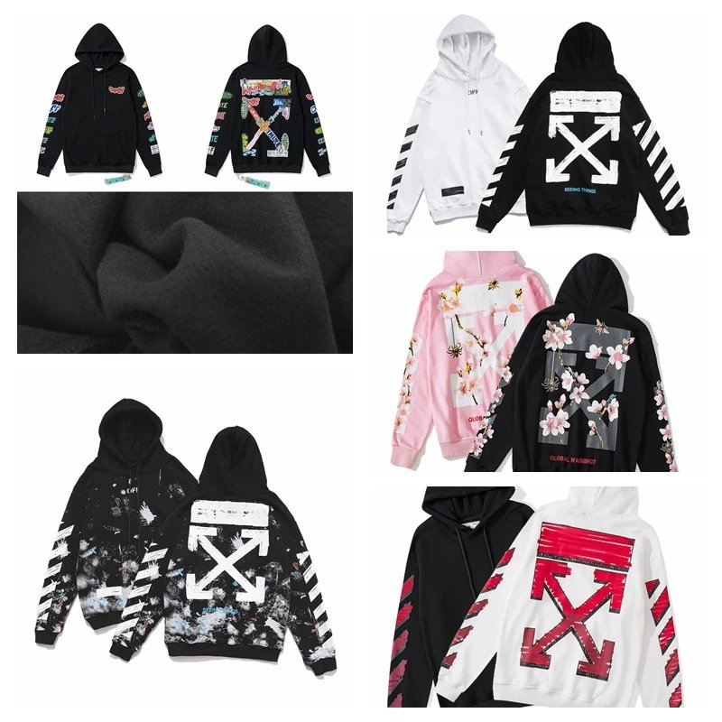 O*f White Hoodies - 132044
