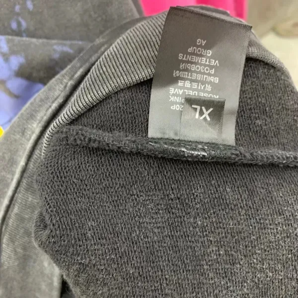 Design 'I'm Not Doing Shit Today' Distressed Black Hoodie - 39