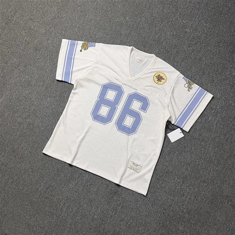 Design Checkerboard Print Soccer Jersey Peach - 9