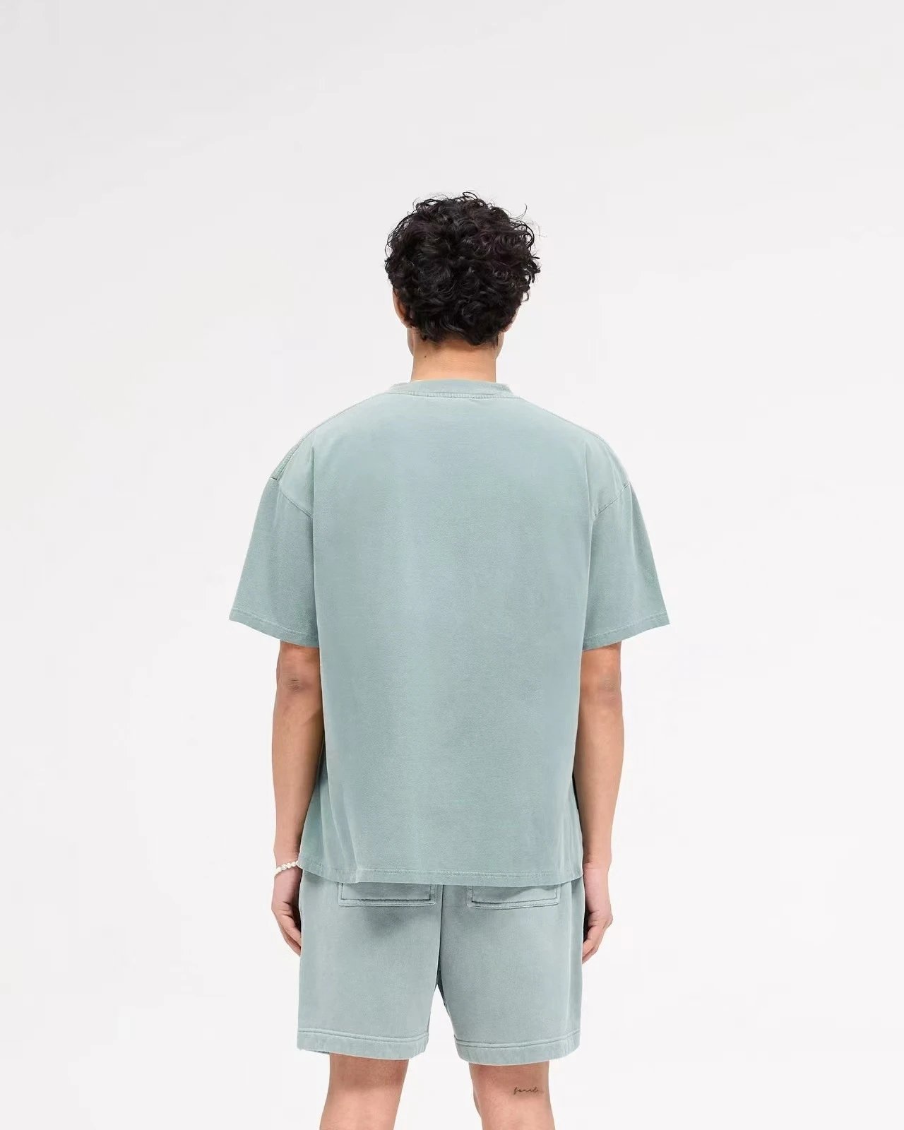 Represent REP Logo Shorts Sage Green - 10