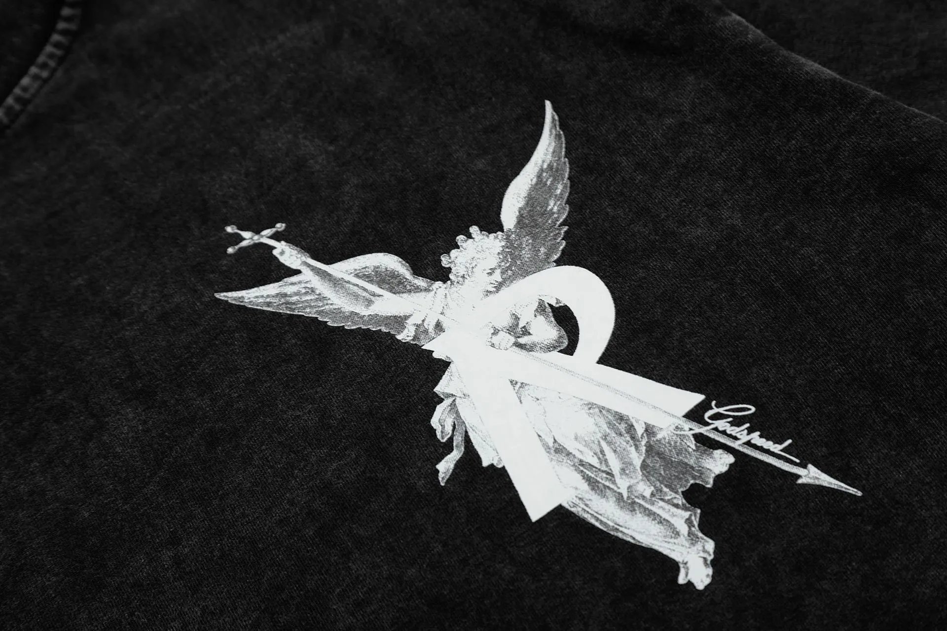 Represent Angel R Logo White T-Shirt - 23