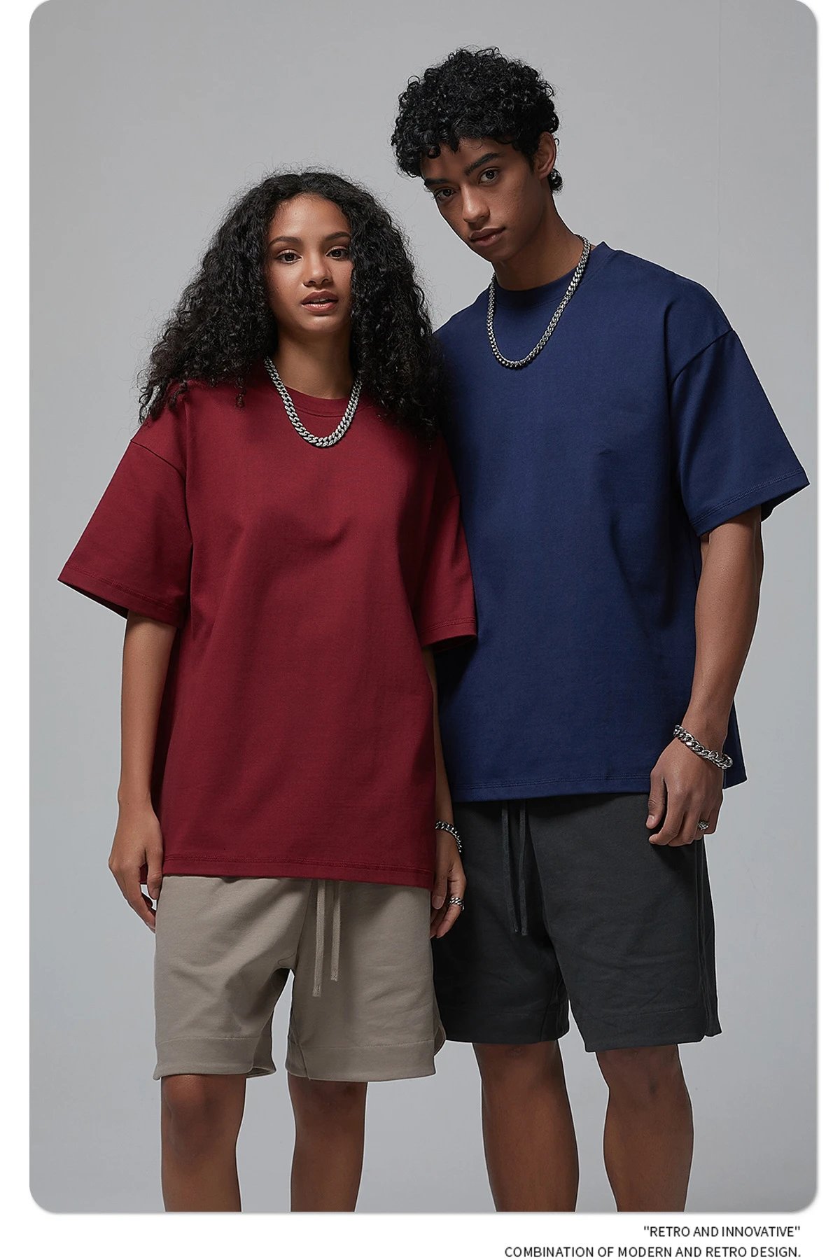 Arte Artie Master 385G Pure Cotton Oversized T-Shirt Dark Gray T-Shirts - 78