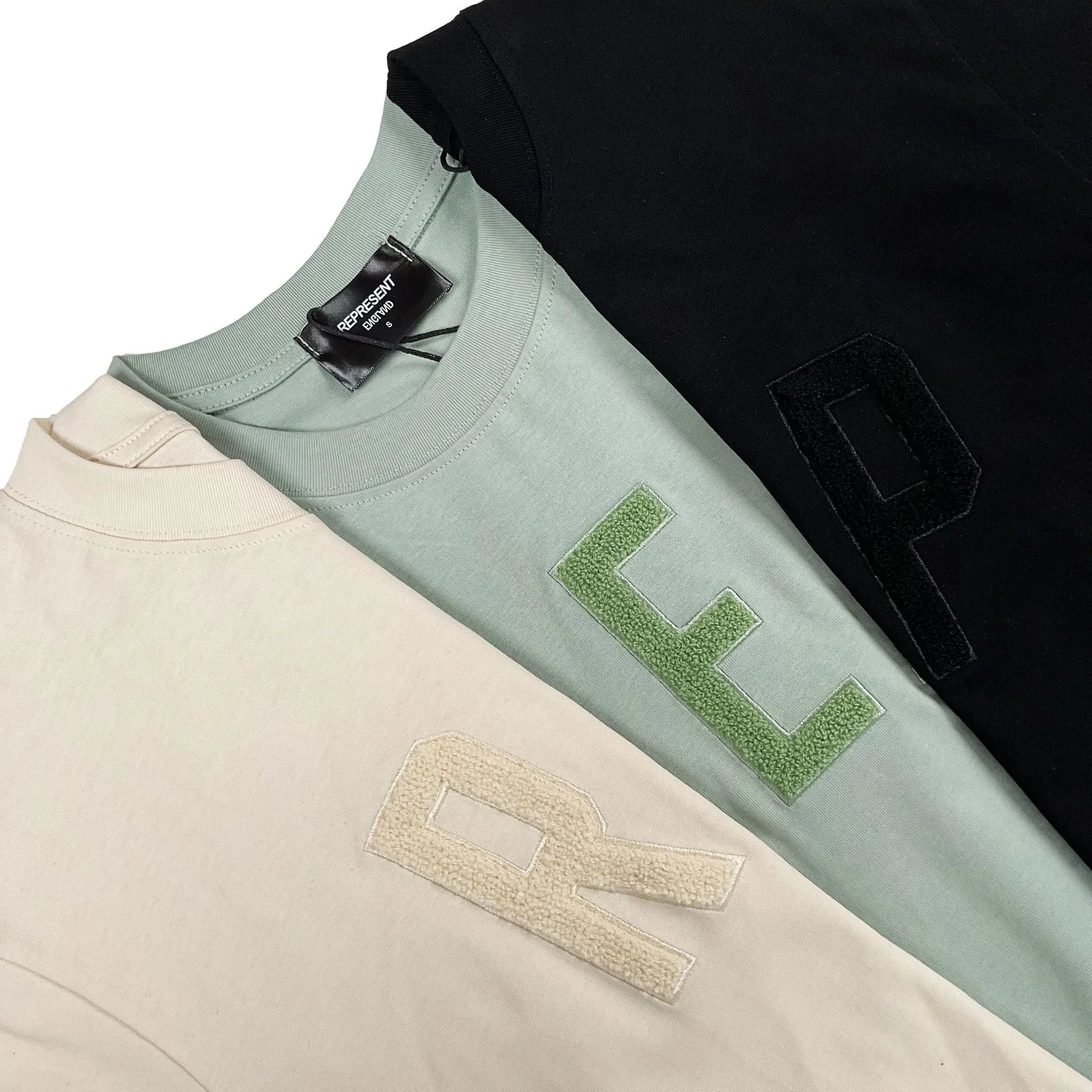 Represent REP Logo Shorts Sage Green - 41