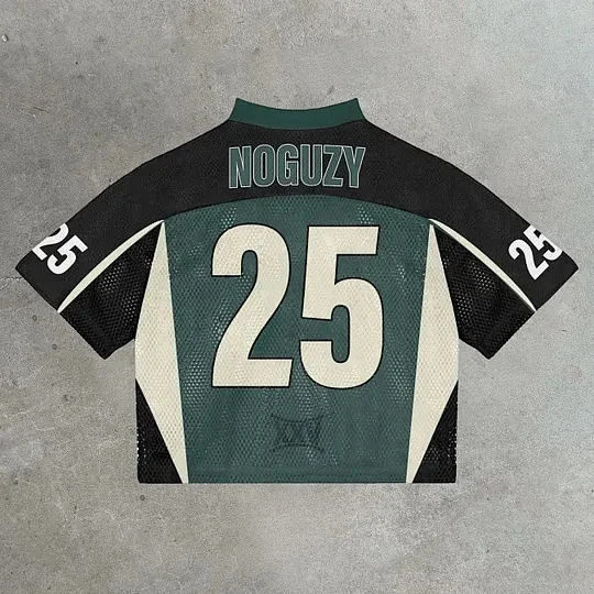 Unbranded Football Jerseys Mesh V-neck graphic jersey product detail image 32