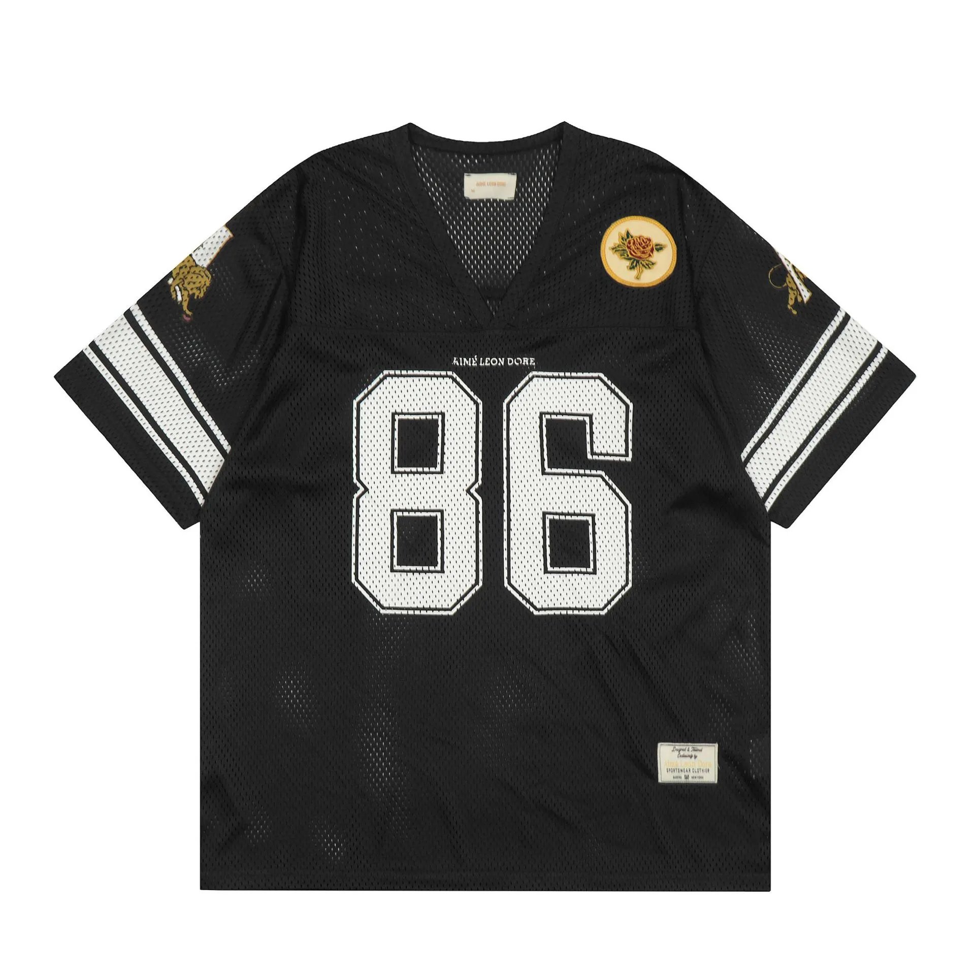 Design Checkerboard Print Soccer Jersey Peach - 10
