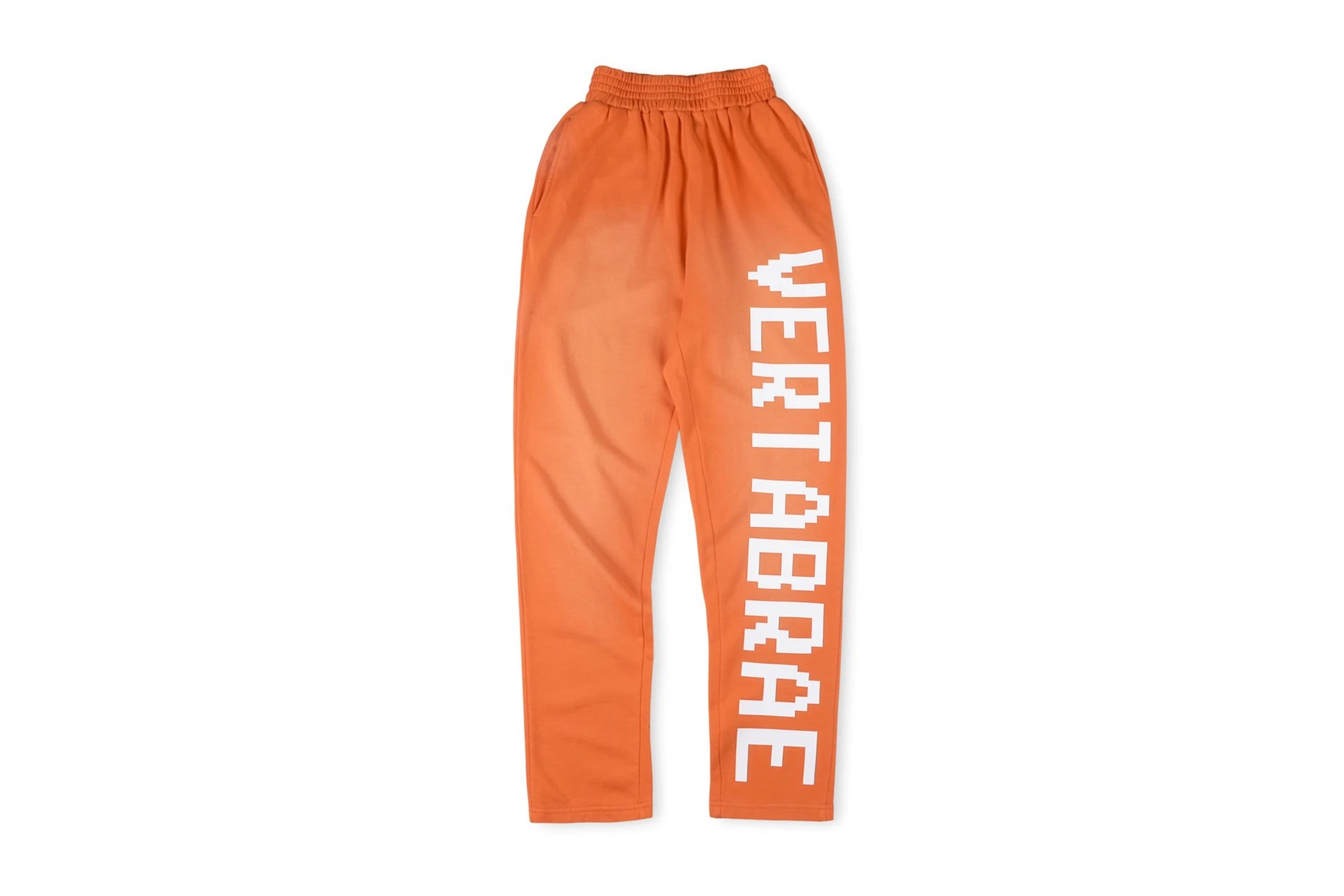 Vertabrate Pixel Logo Orange Sweatpants - 13