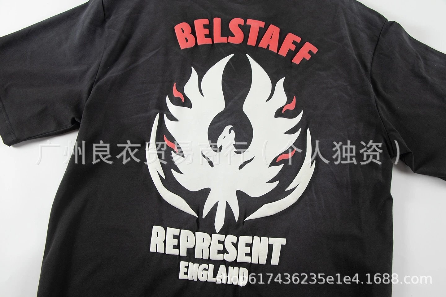 Represent Belstaff Phoenix Black T-Shirt - 9