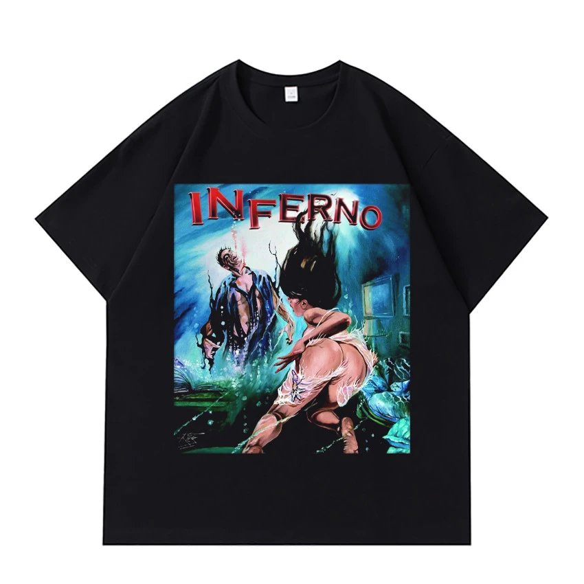 Design The Fog Horror Movie Poster Graphic T-Shirt Black - 7