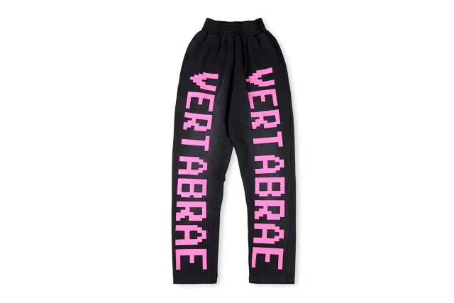 Vertabrae Trousers Elastic-Waist Graphic-Print Sweatpants product detail image 23
