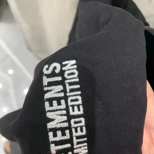 Design 'I'm Not Doing Shit Today' Distressed Black Hoodie - 80