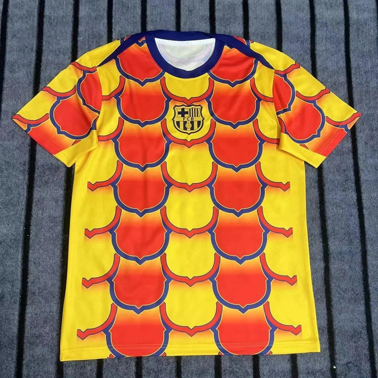 24-25 Barcelona Training Jersey Orange