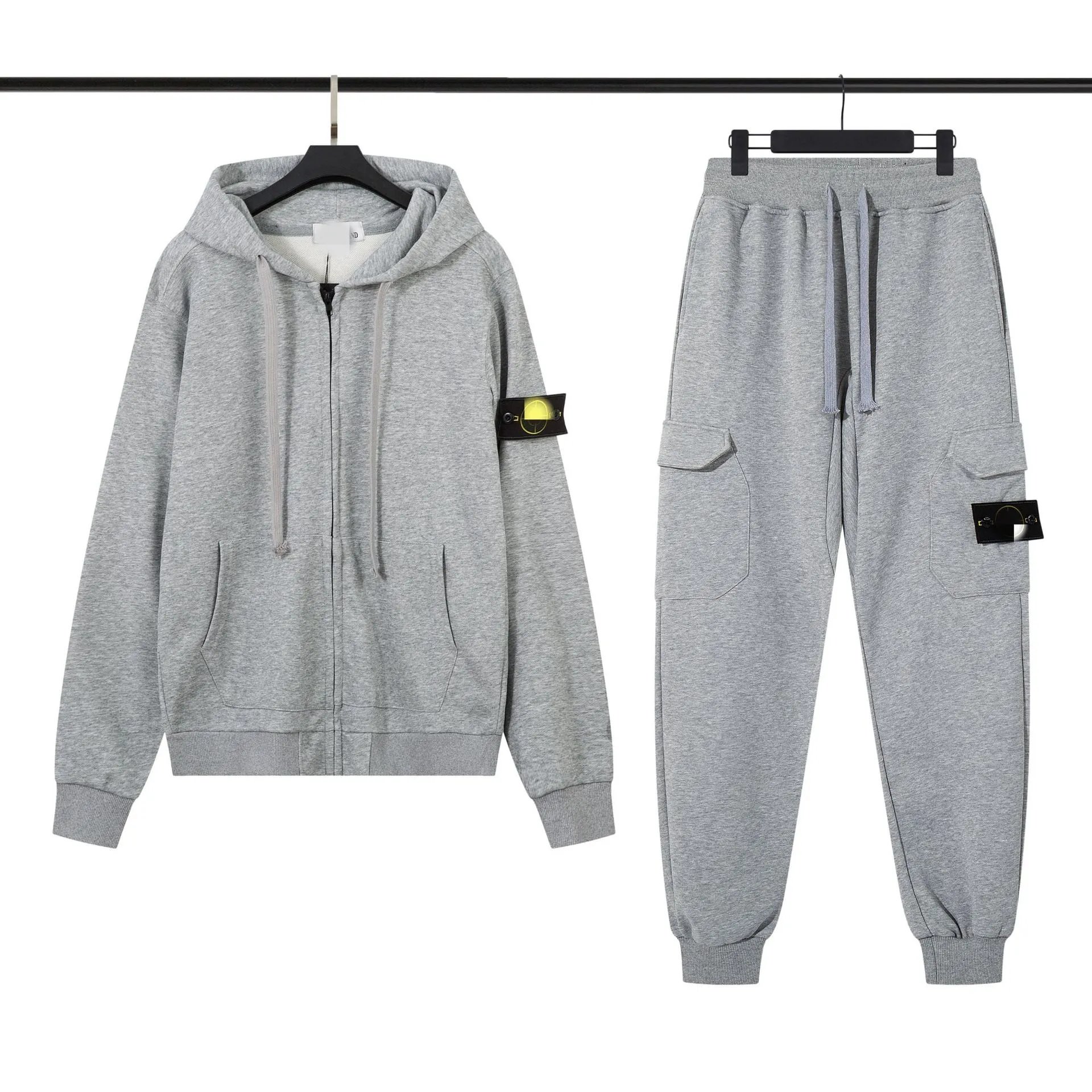 Set Heathered Gray Fleece