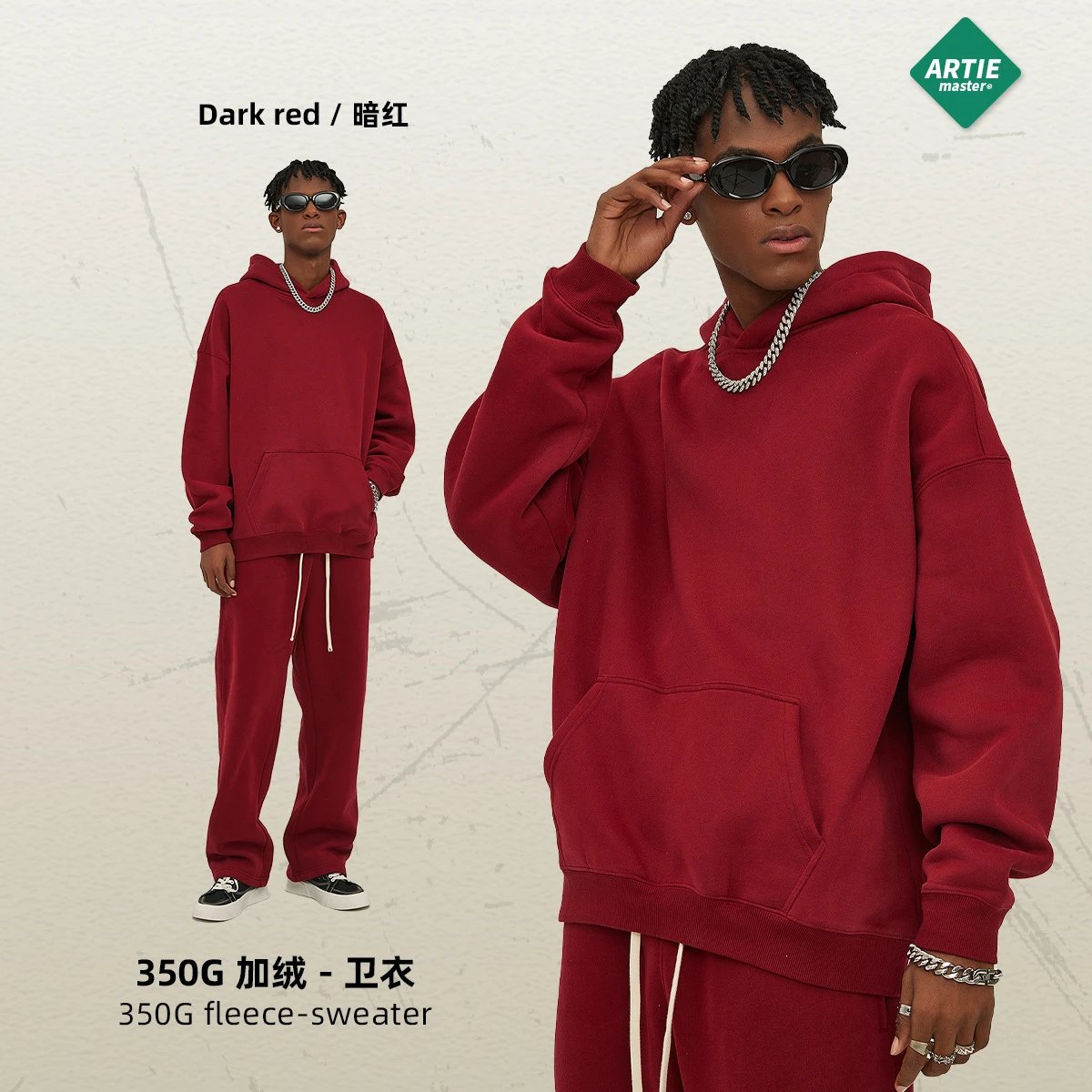 dark red
