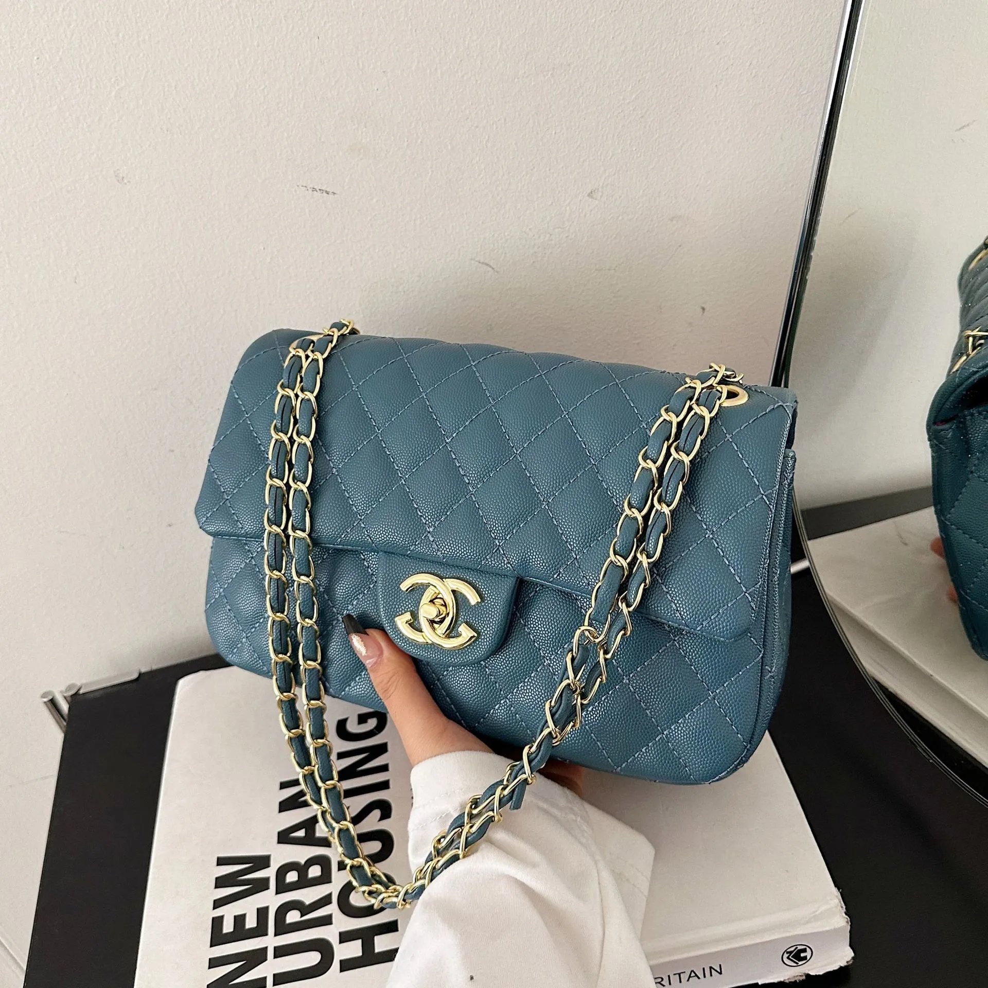 blue