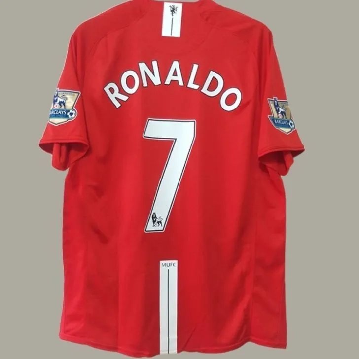 07-08 Home #7 Short Sleeve with Patch (League Version)