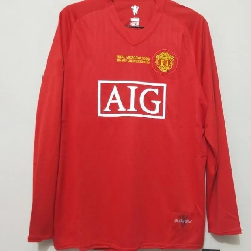 07-08 Home Long Sleeve No Printing (UCL Version)
