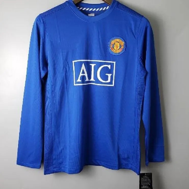 07-08 Blue Long Sleeve No Printing