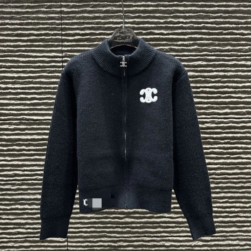 C.ellne S.weater zip 赛.林  拉链毛衣inspreadsheet.com