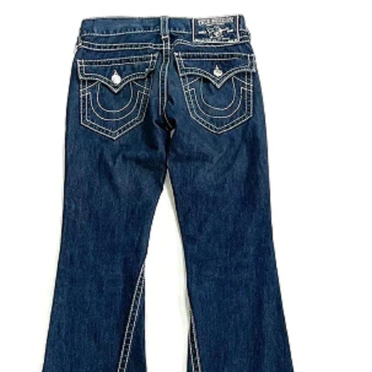 True Religion Joey Jeans Flare Dark Wash
