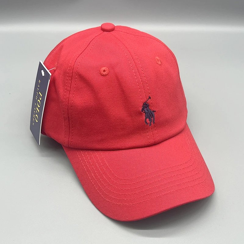 Polo Ralph Lauren Classic Pony Logo Baseball Cap Pink - 16