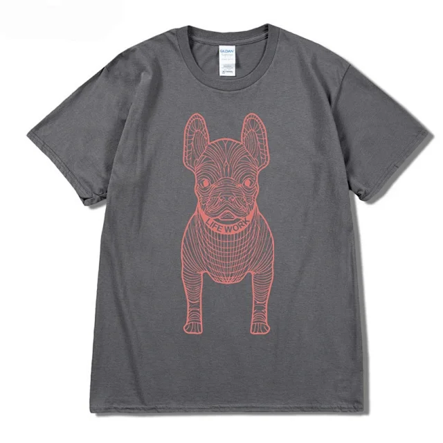 Gildan T-Shirts French Bulldog Graphic product detail image 40