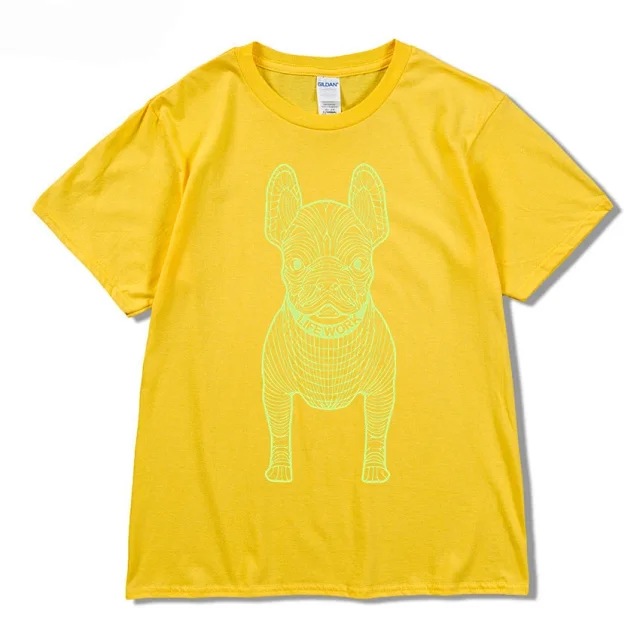 Gildan T-Shirts French Bulldog Graphic product detail image 21