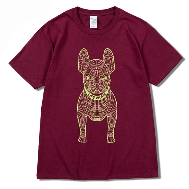 Gildan T-Shirts French Bulldog Graphic product detail image 25