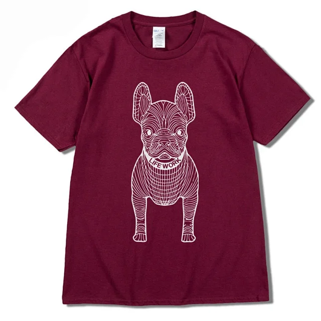 Gildan T-Shirts French Bulldog Graphic product detail image 22