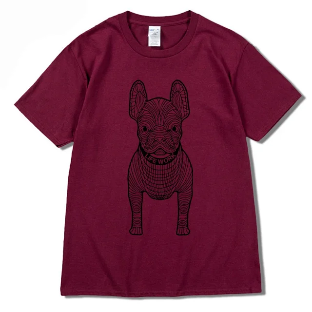 Gildan T-Shirts French Bulldog Graphic product detail image 23
