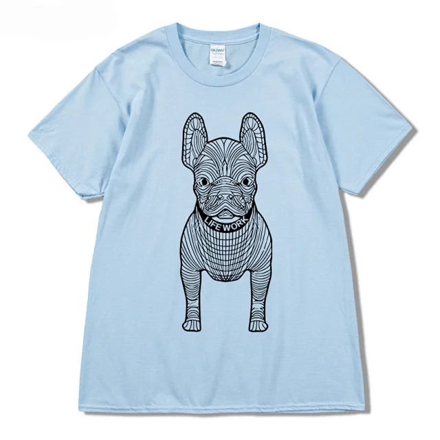 Gildan T-Shirts French Bulldog Graphic product detail image 35