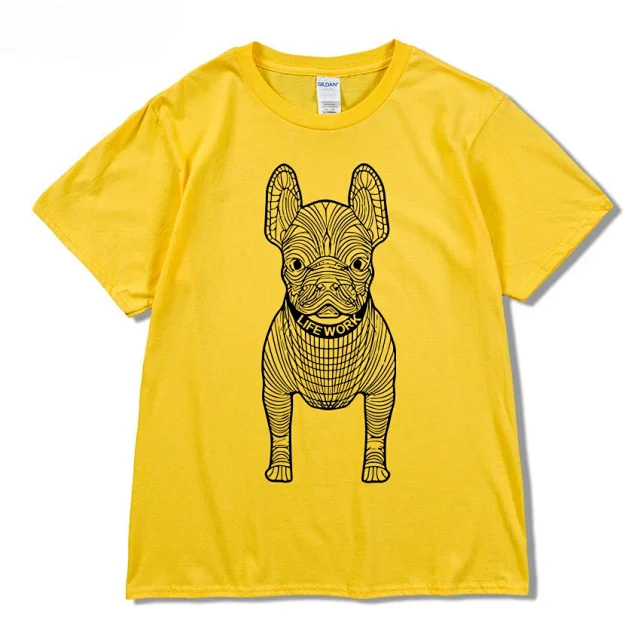 Gildan T-Shirts French Bulldog Graphic product detail image 19